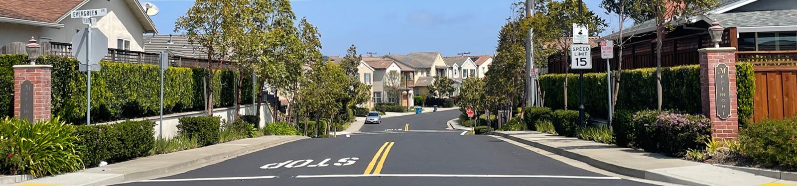 The Merimont community in San Bruno on the San Francisco Peninsula.